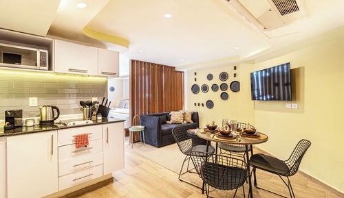 Apartamento estándar, 2 camas dobles