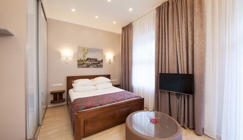 Apartamento Deluxe, balcón
