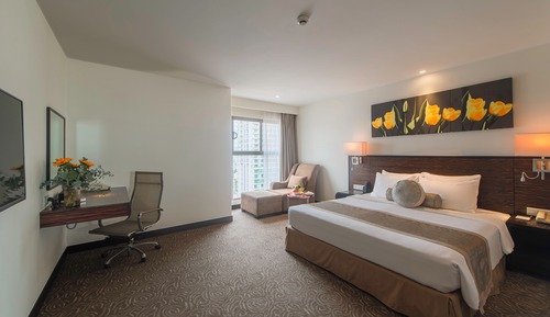 Habitación Deluxe con 2 camas individuales, vistas a la ciudad
