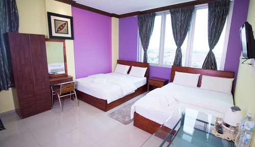 Suite familiar, 2 camas dobles