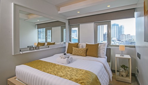 Habitación estándar doble, vistas a la ciudad