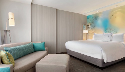 Habitación, 1 cama de matrimonio grande con sofá cama, no fumadores