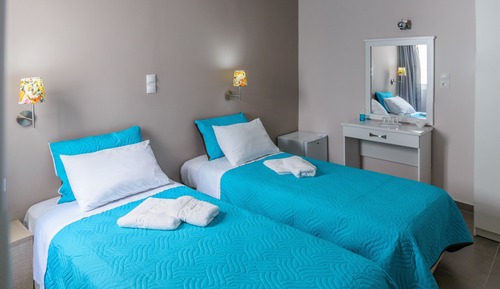 Habitación con 2 camas individuales, 2 camas individuales
