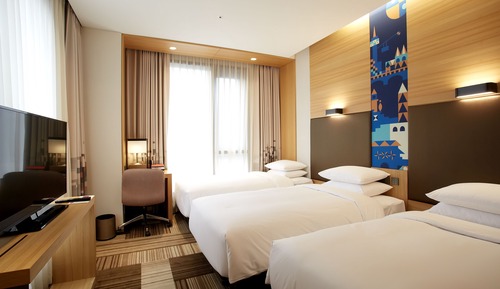 aloft, Habitación, 3 camas individuales