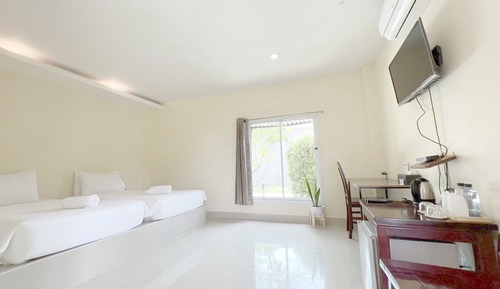Habitación básica con 2 camas individuales, 2 camas individuales, no fumadores