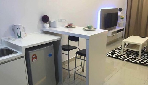 Estudio Deluxe, 1 cama de matrimonio grande, no fumadores, balcón