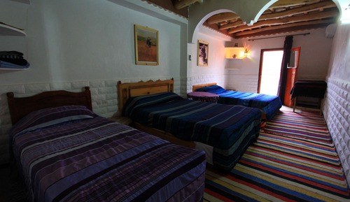 Habitación familiar, vistas al jardín