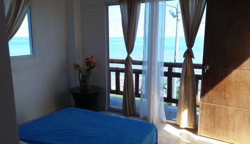 Habitación básica doble, balcón, vistas a la playa