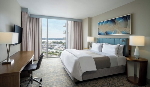 Habitación Premium, 1 cama de matrimonio grande, vistas al puerto deportivo