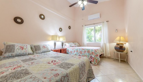 Suite familiar, 2 habitaciones, cocina, vistas al jardín