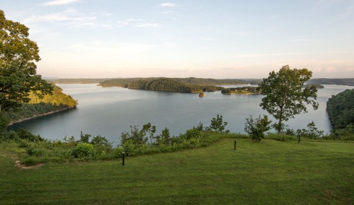 Habitación, 2 camas de matrimonio, balcón, vistas al lago