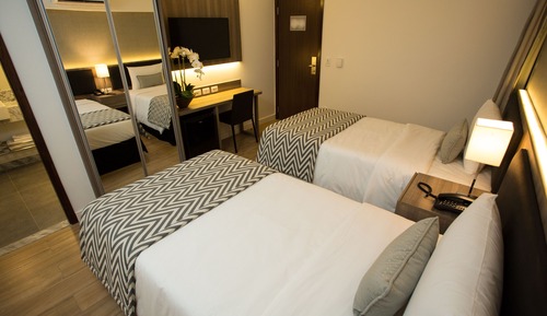 Habitación estándar con 2 camas individuales, 2 camas individuales