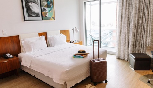 Habitación, 2 camas de matrimonio, accesible para personas con discapacidad, no fumadores