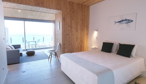 Habitación Open Space, vistas al mar