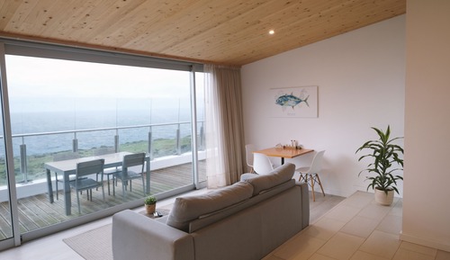 Habitación con Sala de Estar, vistas al mar