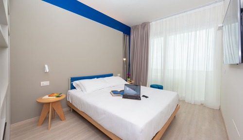 Habitación panorámica doble, 1 cama de matrimonio
