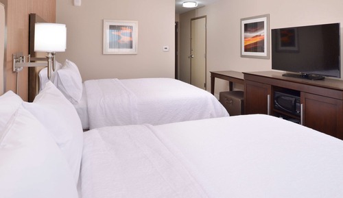 Habitación, 2 camas de matrimonio, no fumadores, frigorífico y microondas