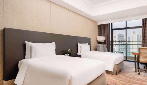 Habitación Deluxe, 2 camas individuales, no fumadores, vistas a la ciudad