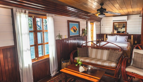 Habitación Deluxe, 1 cama de matrimonio, cocina básica, vistas al mar