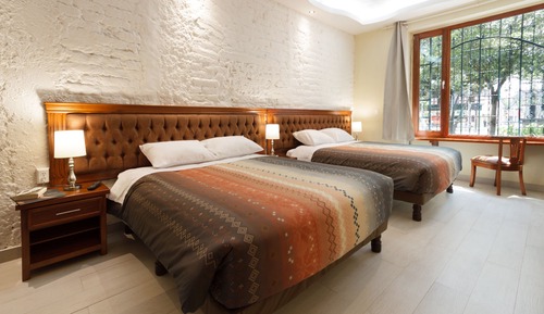 Habitación, 2 camas de matrimonio