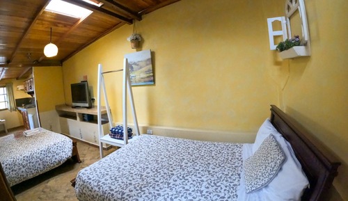 Habitación doble, 2 camas dobles, cocina