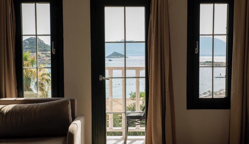Habitación estándar, 1 cama de matrimonio, vistas al mar