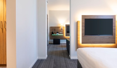Habitación familiar, 1 cama de matrimonio con sofá cama, no fumadores