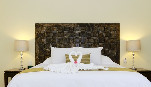 Suite junior, 1 cama de matrimonio grande con sofá cama, en la zona del jardín