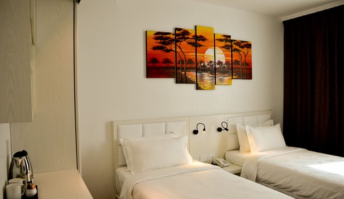 Habitación superior con 2 camas individuales