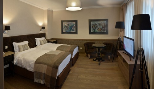 Apartamento Business, 1 cama de matrimonio grande