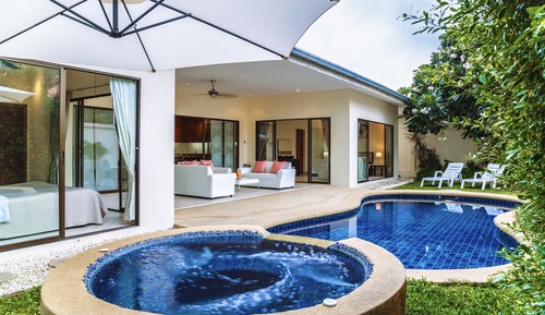 Villa superior, 2 habitaciones, piscina privada