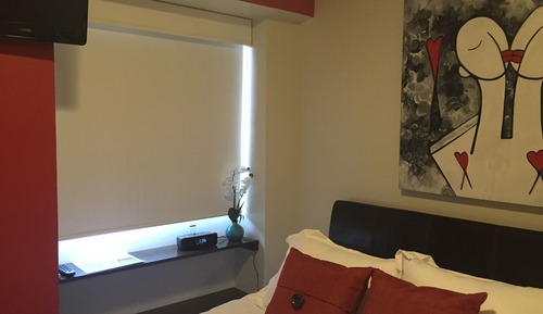 Suite estudio Premium, 1 cama de matrimonio con sofá cama