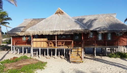 Chalet panorámico, 2 habitaciones, vistas al mar, frente a la playa