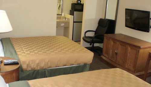 Habitación, 2 camas de matrimonio, fumadores