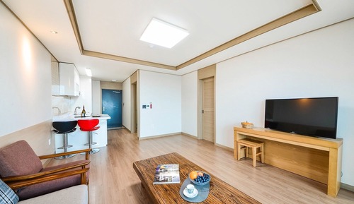 Suite de luna de miel, 1 cama doble, bañera de hidromasaje, vistas al mar