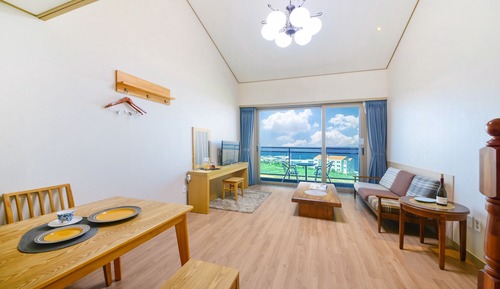 Habitación Deluxe doble, 1 cama doble, balcón, vistas al mar