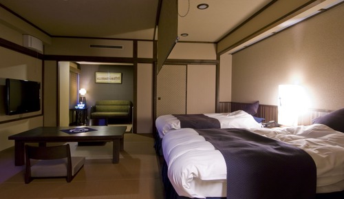 Habitación, no fumadores (Mixed Beds & Shared Hot Spring Access)