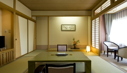 Habitación tradicional (SUP, Futon & Shared Hot Spring Access)