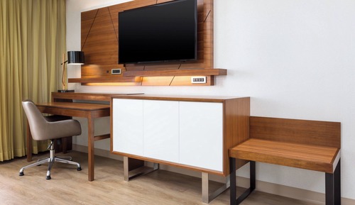 Habitación, 2 camas de matrimonio (Hearing Accessible)