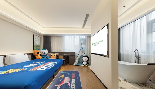 Habitación familiar, varias camas (Octonauts Themed)