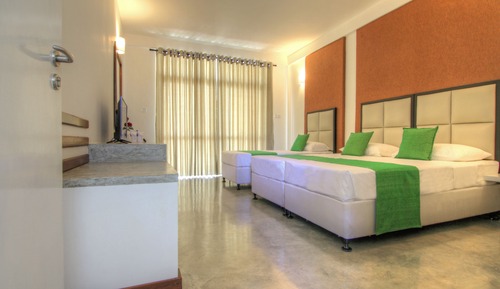 Habitación triple Deluxe, vistas al lago