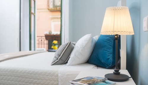 Habitación cuádruple Deluxe, vistas a la ciudad