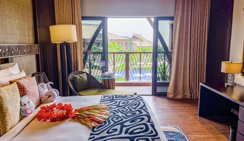 Suite junior, 1 cama de matrimonio grande, no fumadores, vistas al complejo turístico