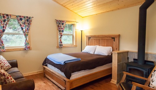 Cabaña estándar, 1 cama de matrimonio, no fumadores, cocina
