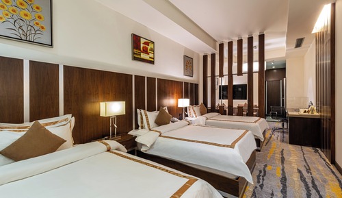 Deluxe Triple Room, 3 Single Beds, Balcony