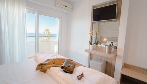 Estudio Deluxe, vistas al mar