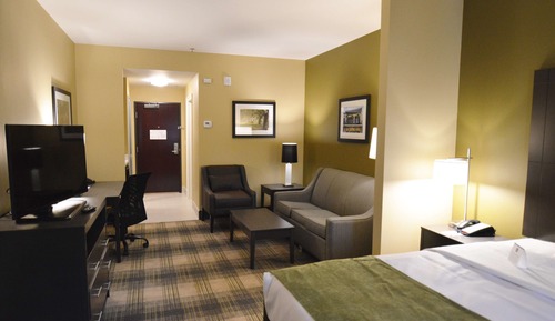 Suite, 1 cama de matrimonio grande, no fumadores, frigorífico y microondas