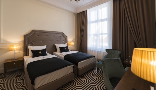 Habitación Premier con 1 cama doble o 2 individuales