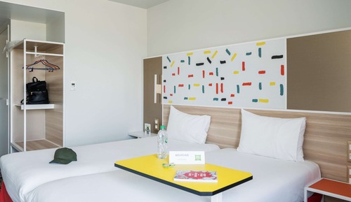Suite estándar, 2 camas dobles, habitaciones comunicadas