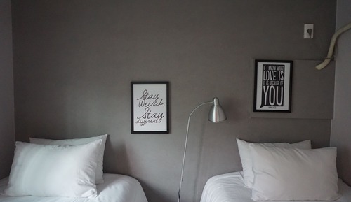 Habitación con 2 camas individuales